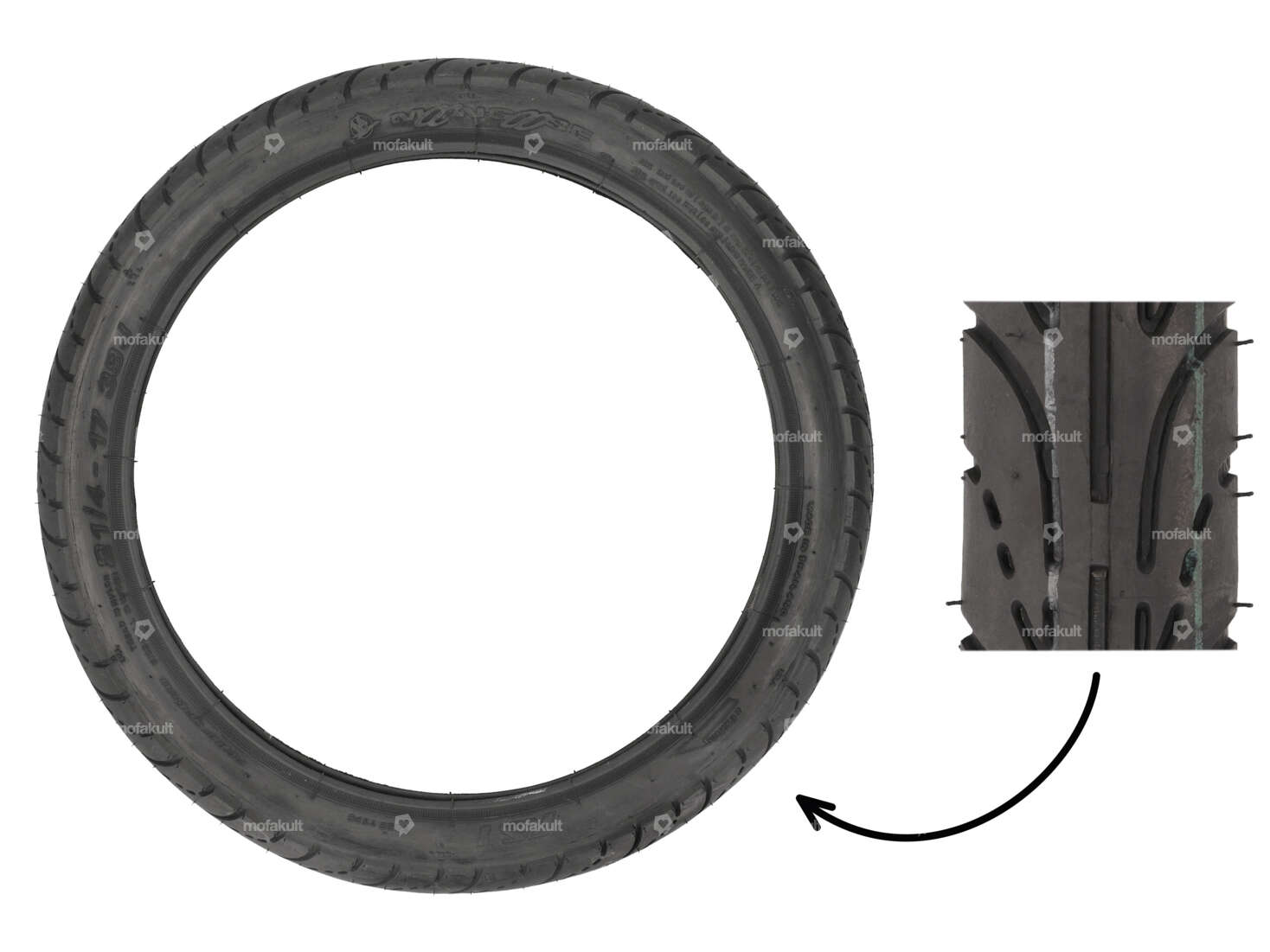 VeeRubber 2.25 x 17" Reifen VRM093 (V093) Semi-Slick Carousel Image 1