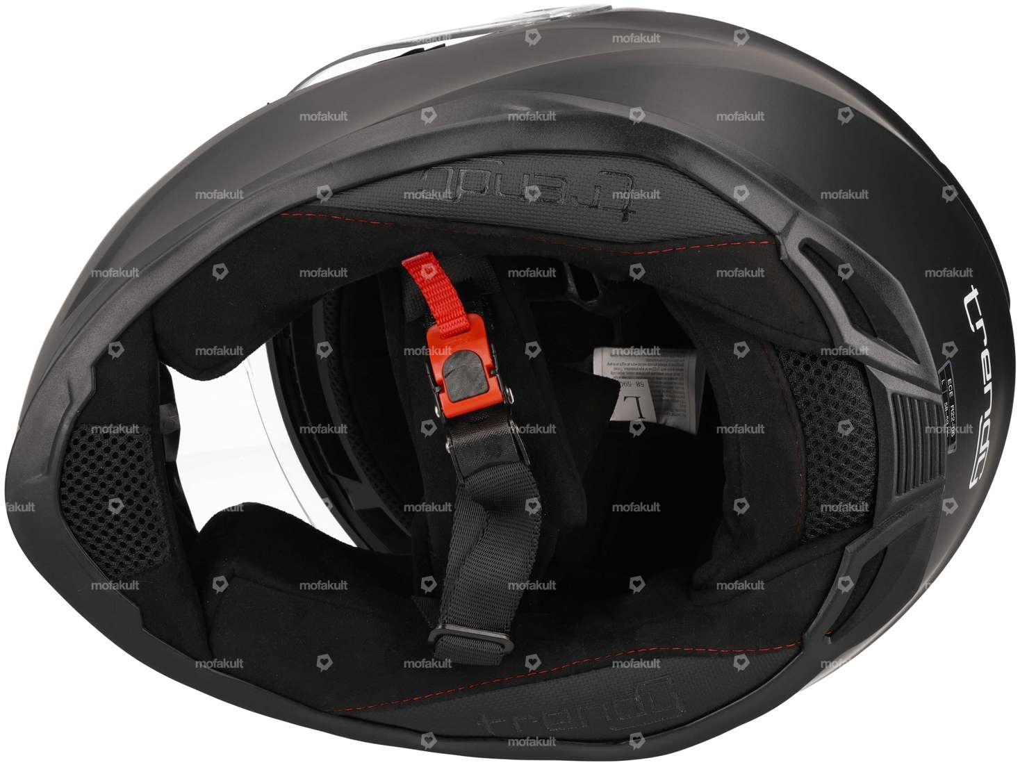 Integral-Helm «Trendy» schwarz matt Carousel Image 4