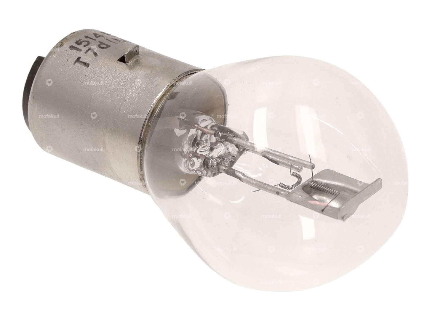 TUNGSRAM Birne 6V - 25/25W (BA20d) 2-faden NOS Carousel Image 2