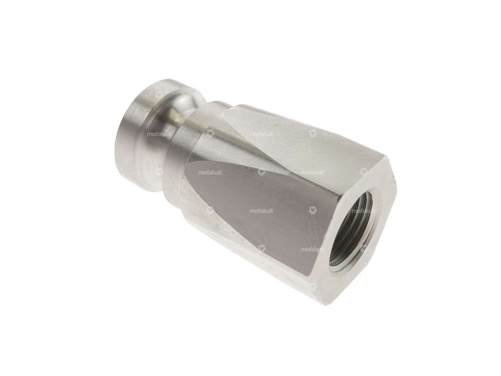 66HEROES mounting pin M10 license plate holder side stainless steel Carousel Image 2