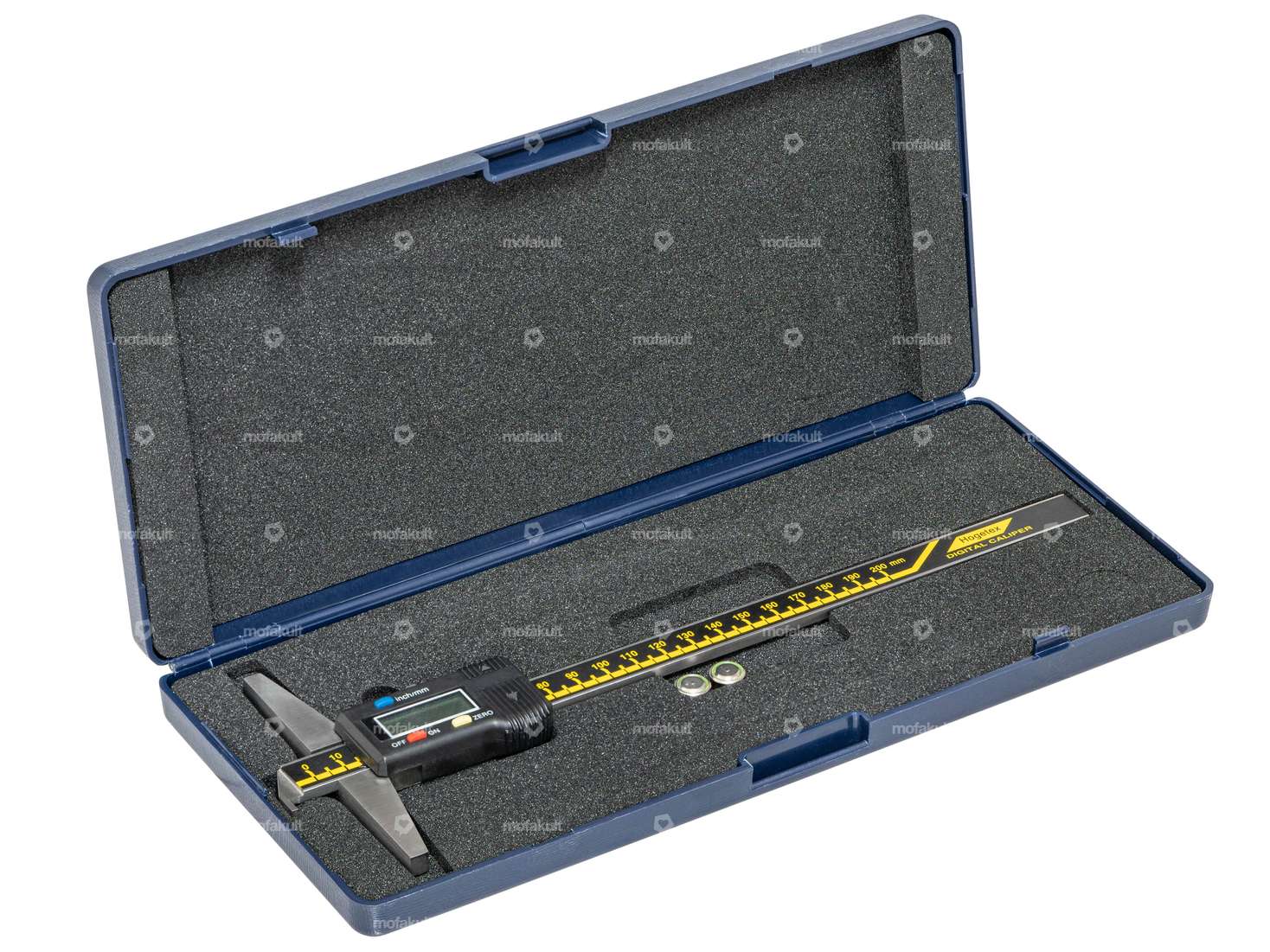 Hogetex Tiefenmessschieber 200 mm mit Haken Digital Carousel Image 2