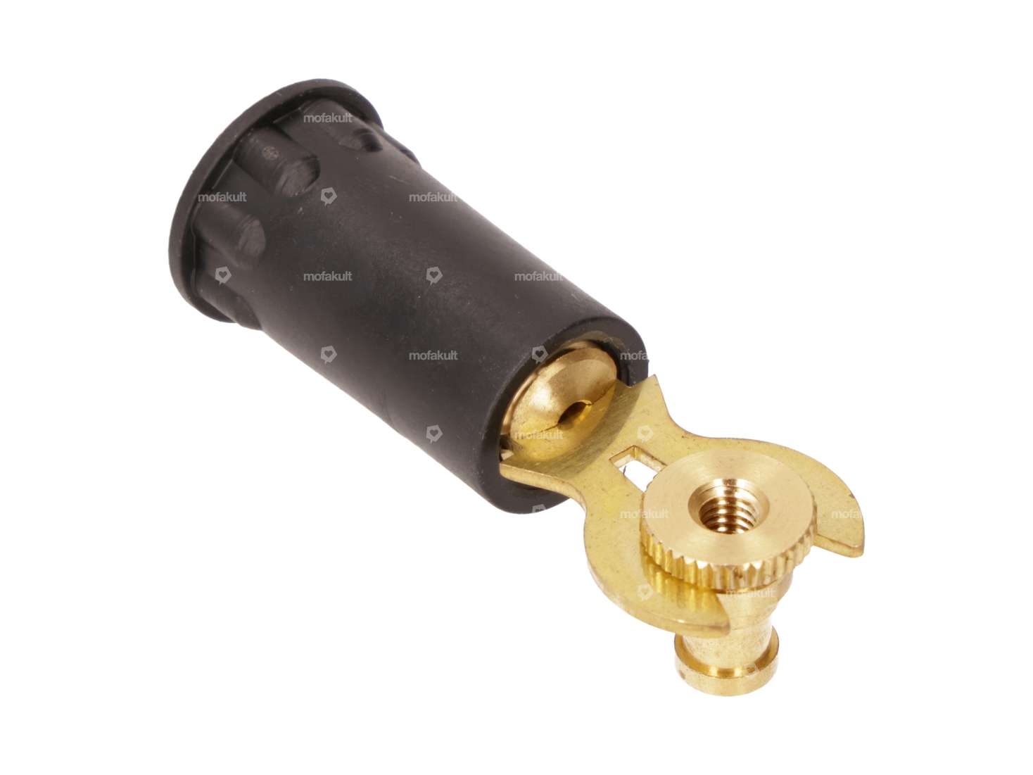 Spark plug connector vintage brass / not interference-suppressed Carousel Image 2