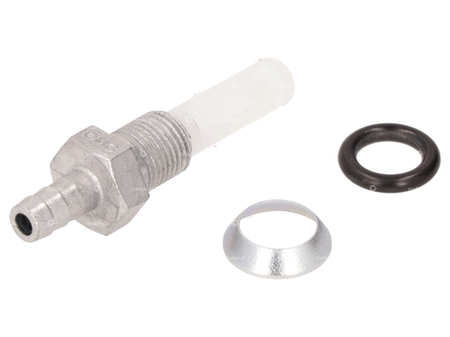 OMG Benzinauslass senkrecht M10x1 (zum einschrauben) unten abgehend Carousel Image 2