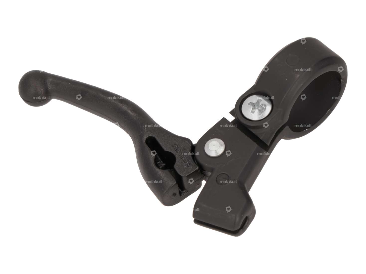 Domino deco/choke lever aluminum black Carousel Image 3
