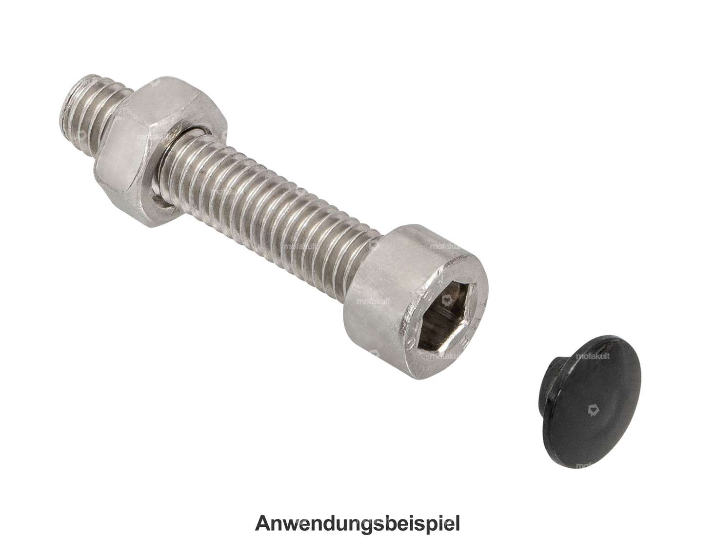 Abdeckung SW5-Innensechskant (M6) schwarz Carousel Image 3