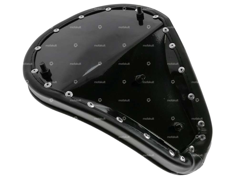 Saddle "Tuck & Roll" Flame black Carousel Image 6