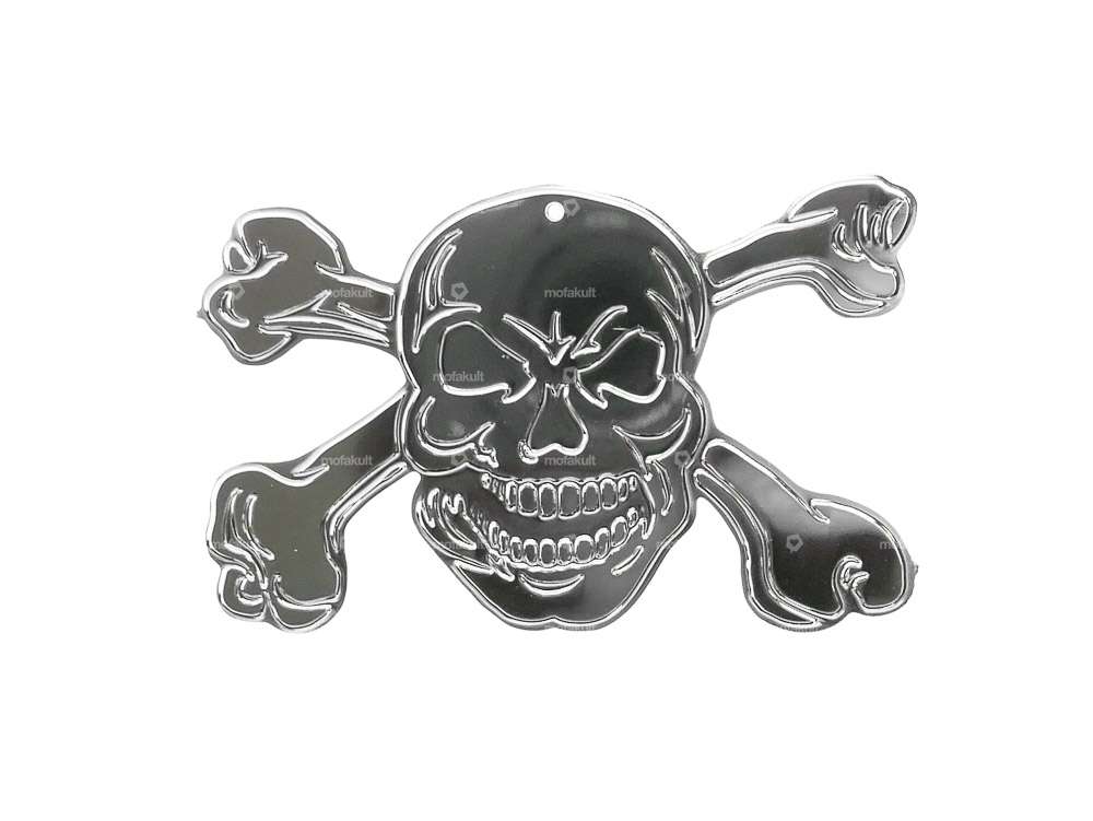 Aufkleber «Skull» Alu 65 x 40 mm Carousel Image 1