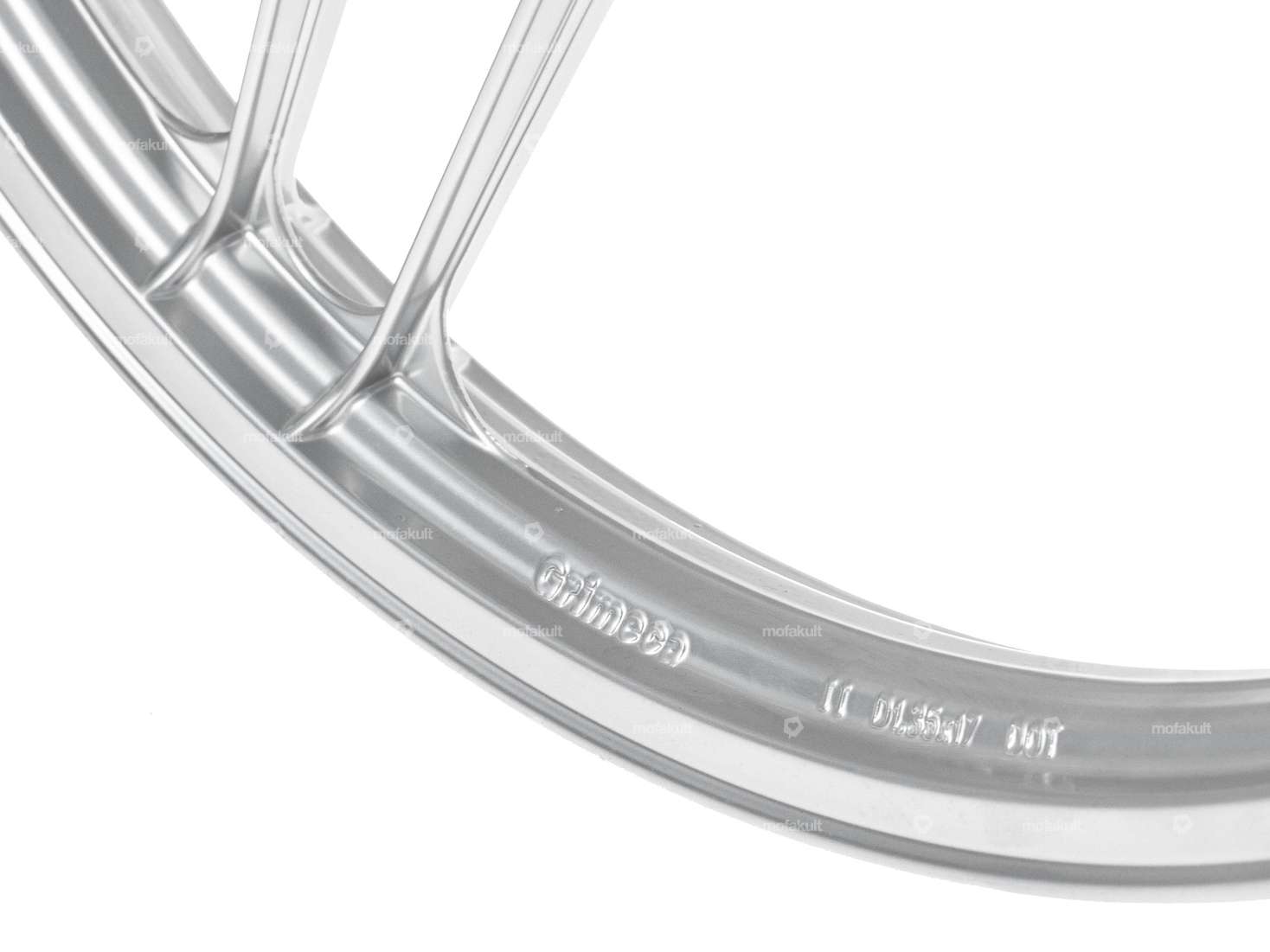 Grimeca Felge 17" Guss silber NOS | Puch Maxi Carousel Image 2