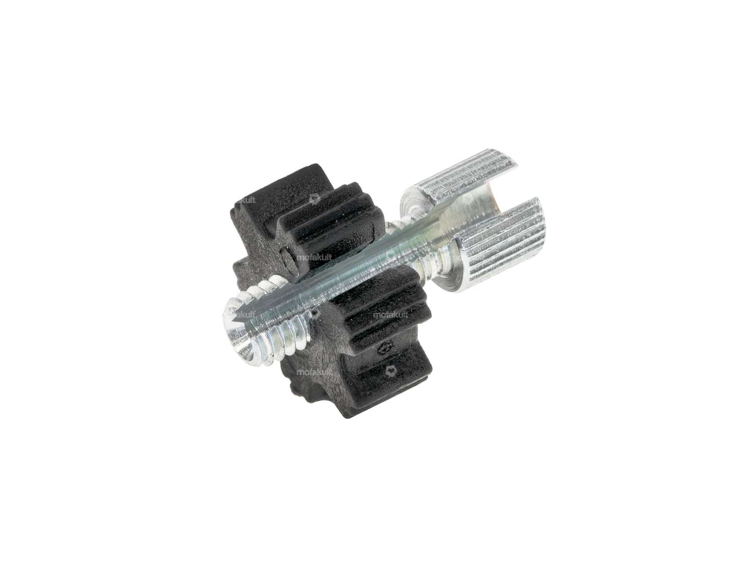 Domino set screw M6x18 slotted with plastic nut Carousel Image 1