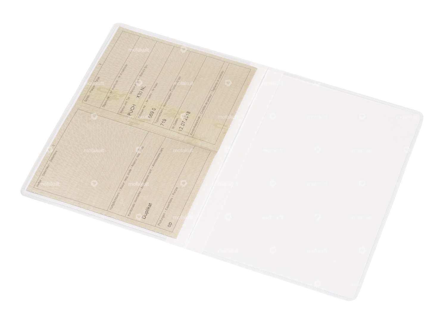 Ausweishülle doppelt A5 (230 x 155 mm) Carousel Image 1