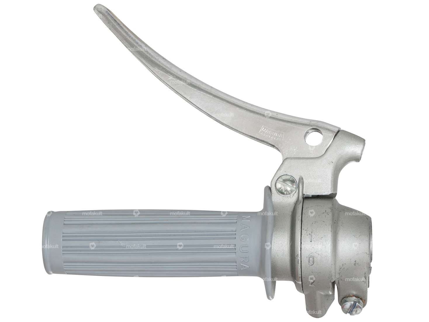 Magura Schaltgriff 2-Gang silber NOS Carousel Image 1
