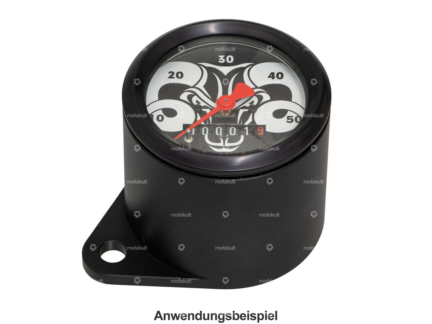 66HEROES speedometer bracket Ø 60 black Carousel Image 3