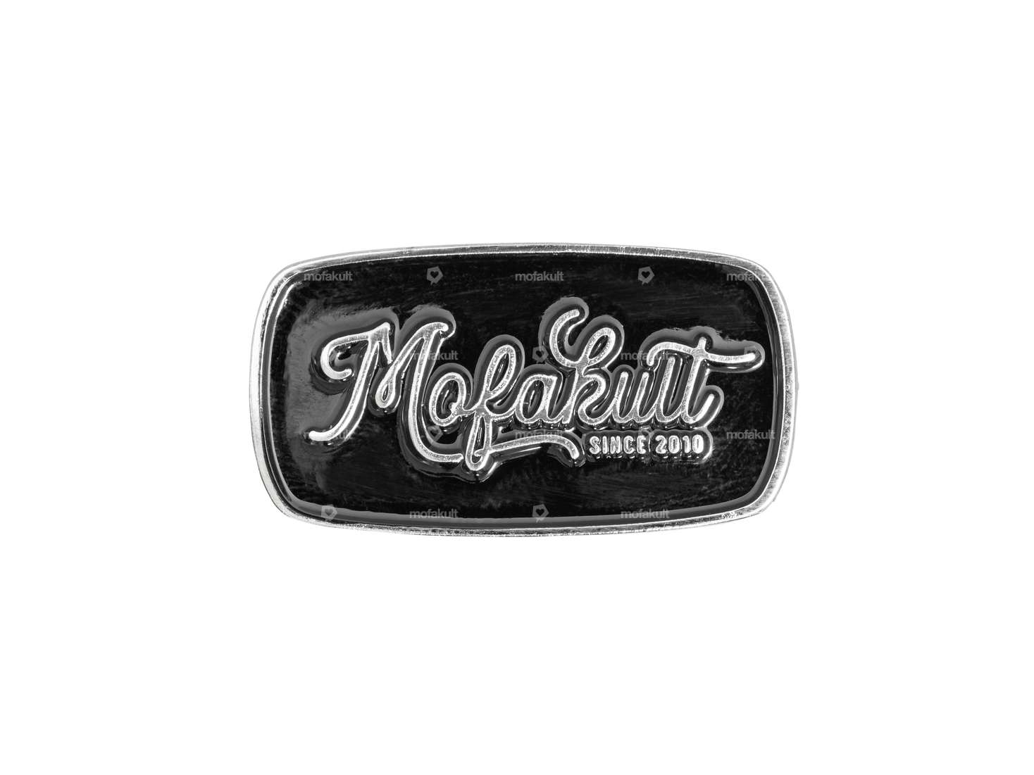mk-Merch Pin "mofakult Badge" 30 x 16 mm Carousel Image 1