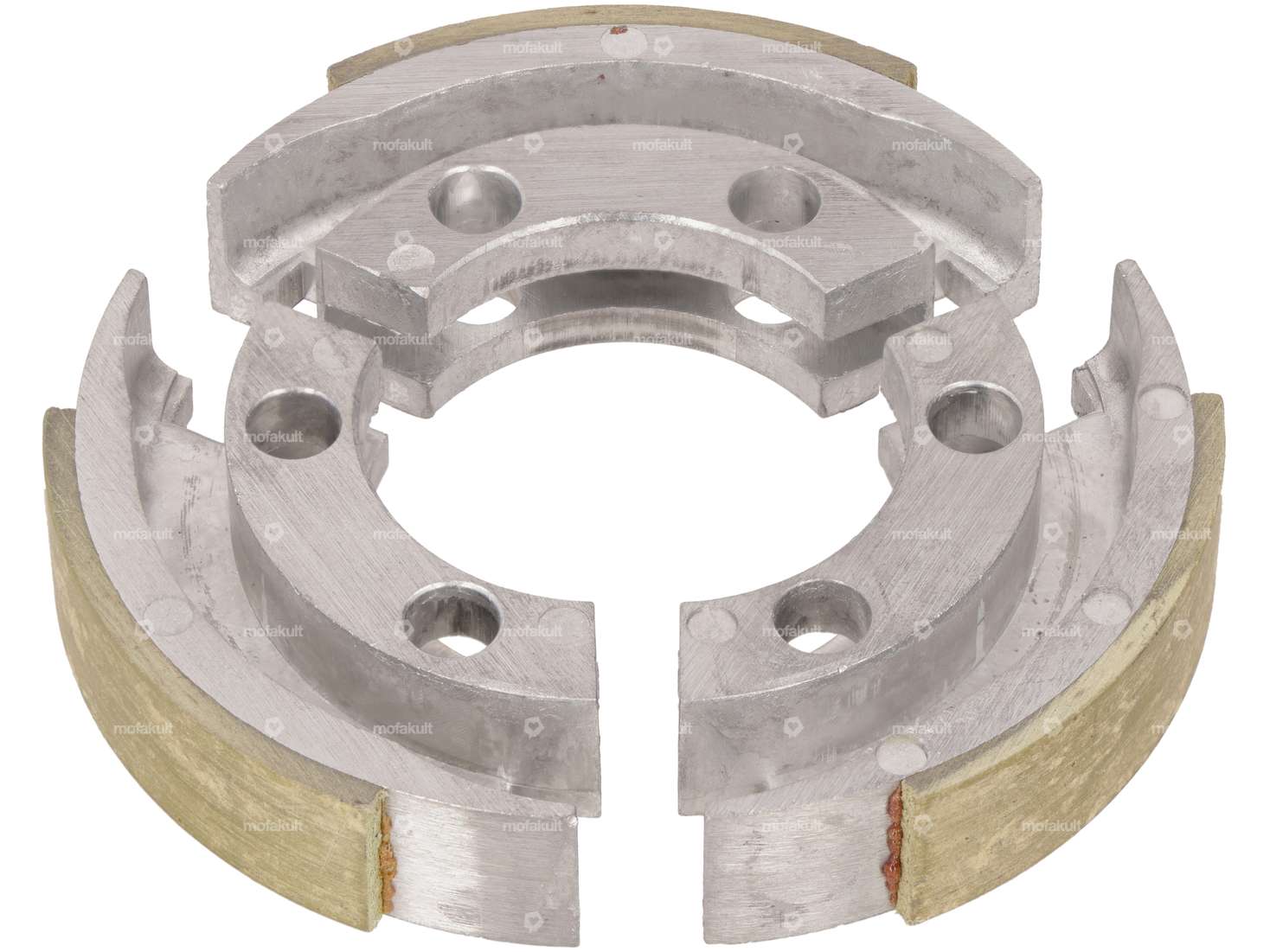 Set of clutch shoes Carbon | Tomos Classic, Quadro, Sprint, Fun Sport'R Carousel Image 1