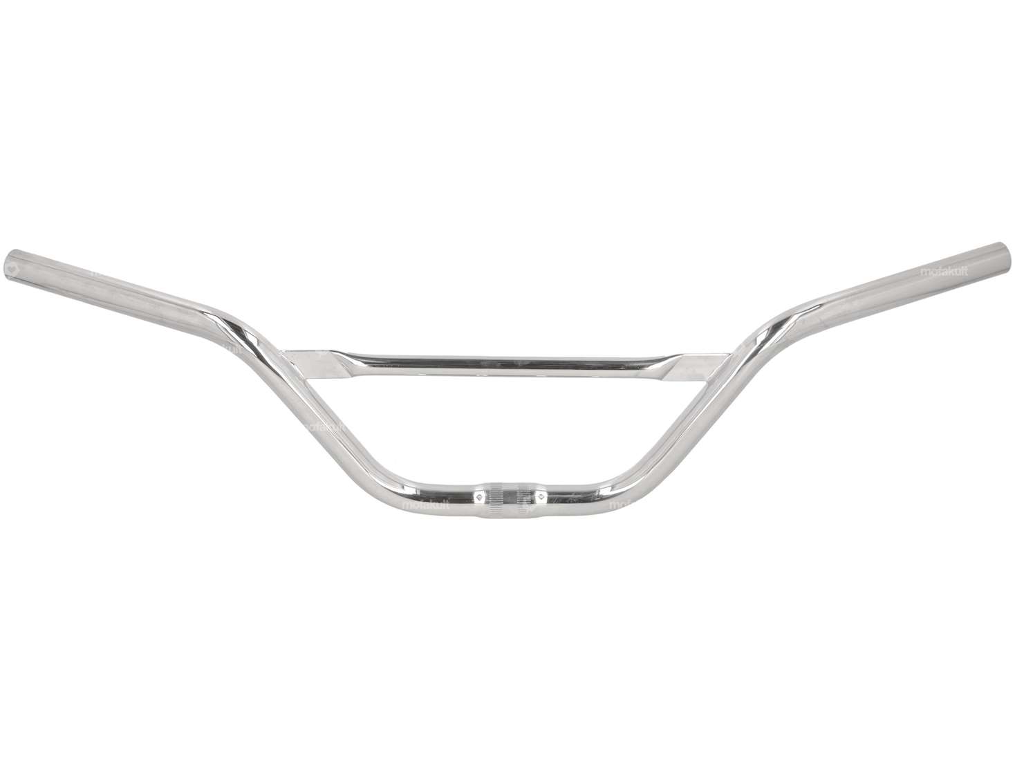 Lenker Vorbau 15 cm geschwungen mit Strebe Chrom Carousel Image 1