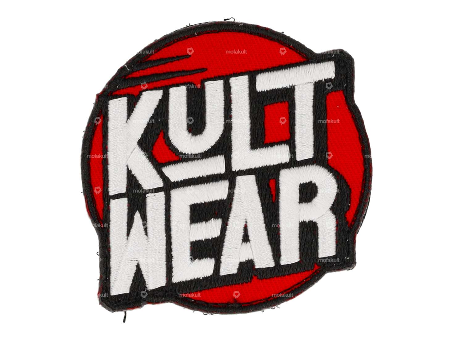 mk-Merch Aufnäher «KULTWEAR» rund Carousel Image 1