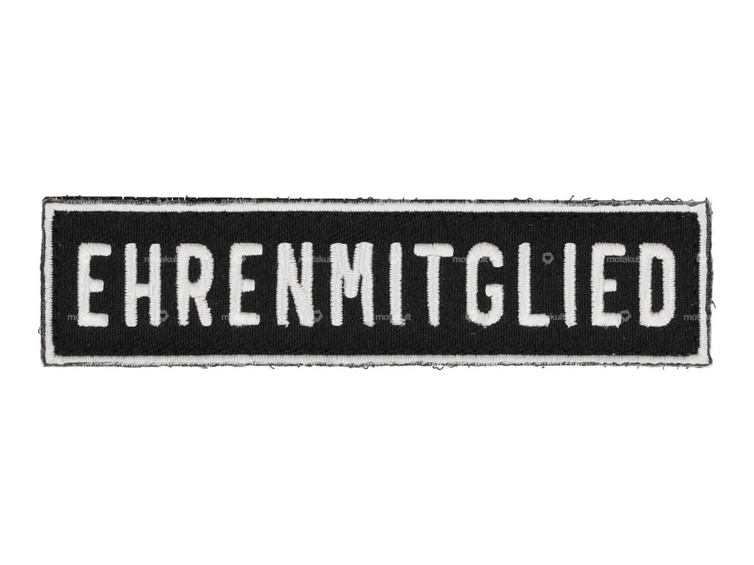 mk-Merch Klettt-Patch «EHRENMITGLIED» 100 x 25 mm Carousel Image 1