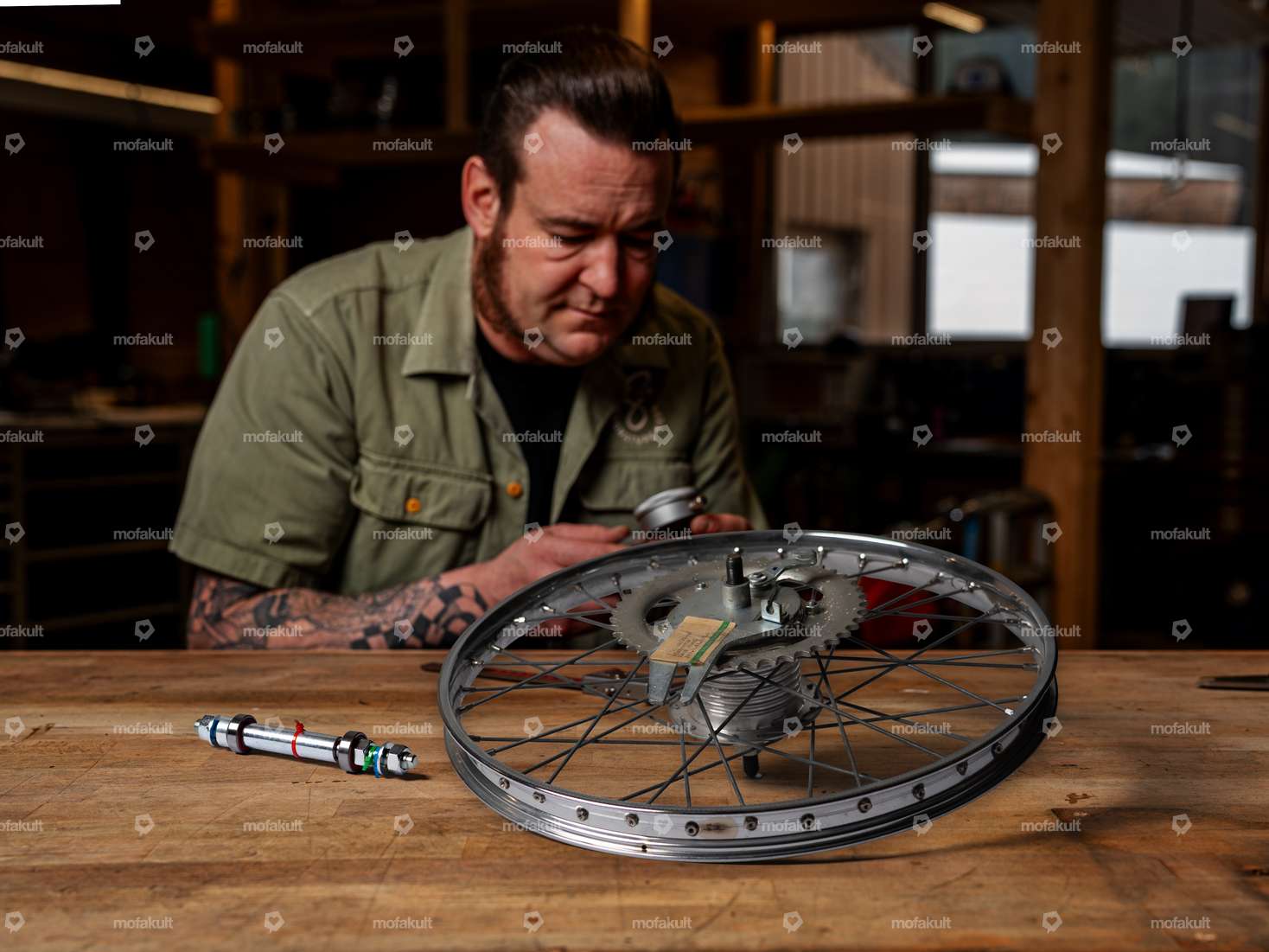 Siggnature Nabenrevision Speichenfelge hinten | Puch Carousel Image 1