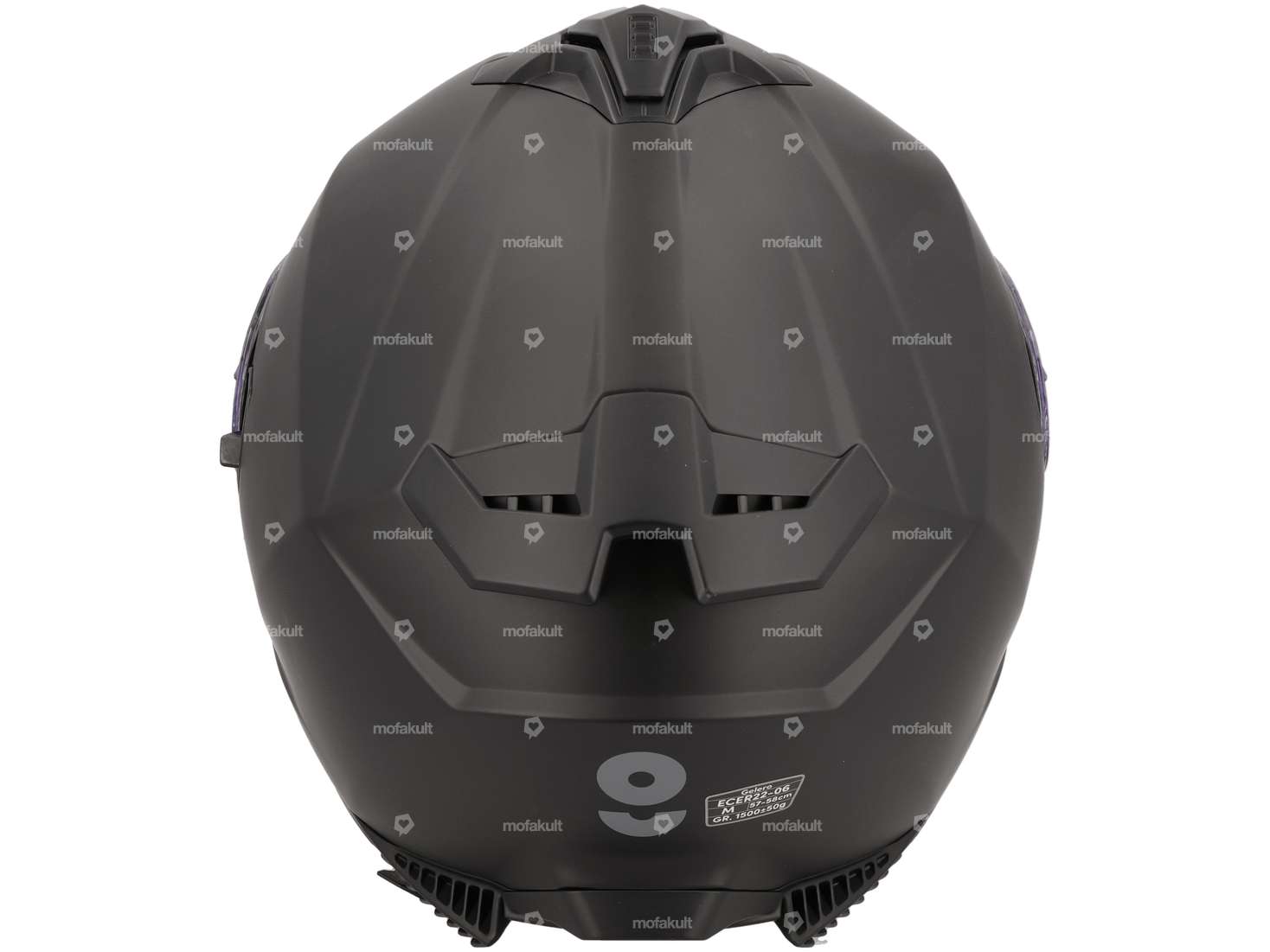 gms Integralhelm «Hexago» schwarz-matt Carousel Image 3