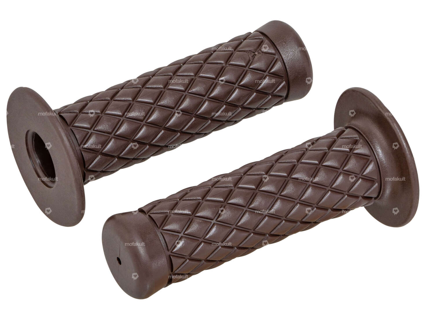 66HEROES Griffe Raute mit Krempe Automatik braun Carousel Image 1