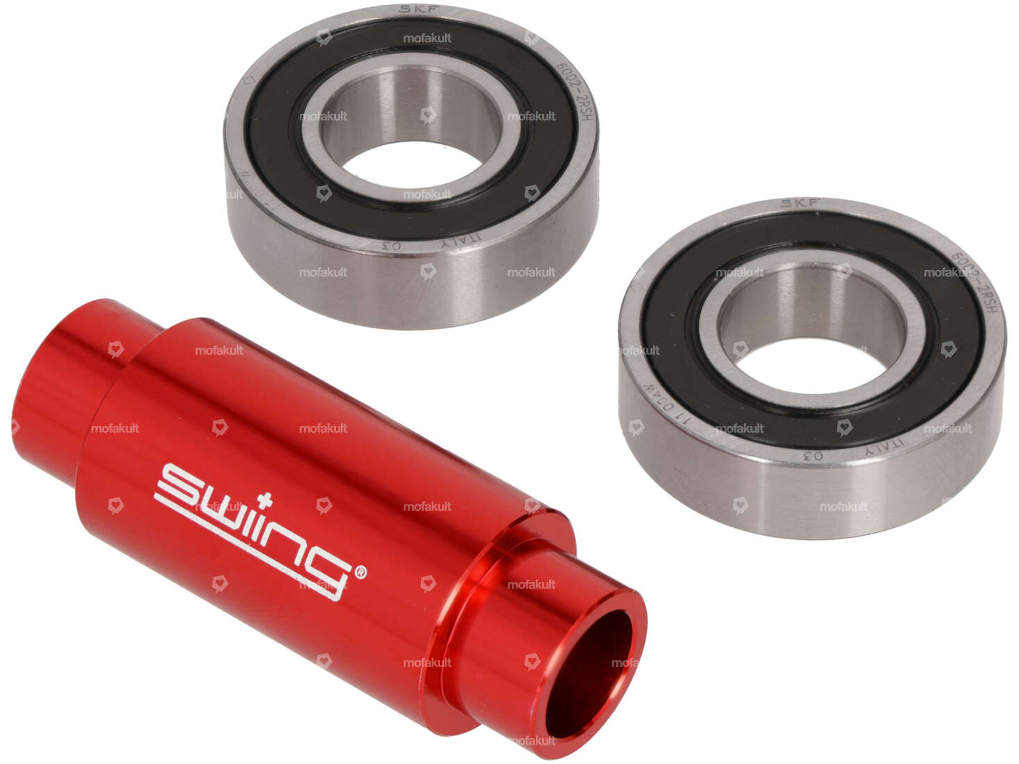 swiing® ingenious bearing conversion kit Snowflake front wheel | Hercules Prima, Optima Carousel Image 1