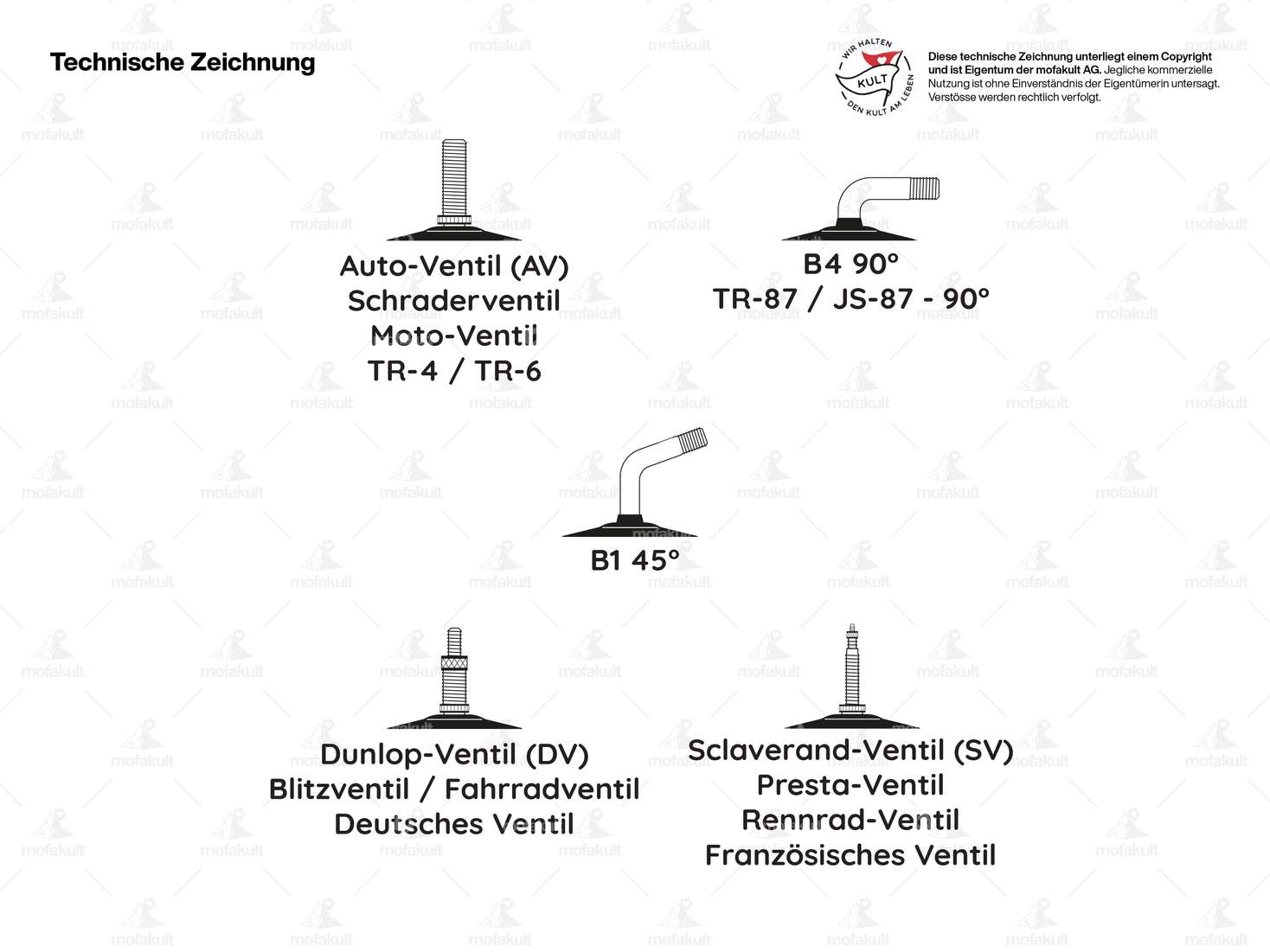 Heidenau 2.25 - 2.50 x 17" Schlauch Carousel Image 3