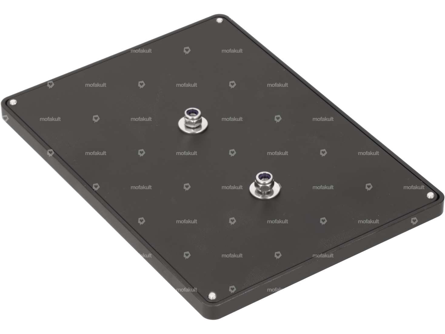 66HEROES Nummernrahmen Custom «mofakult» schwarz / schwarz (CH-Version) Carousel Image 3