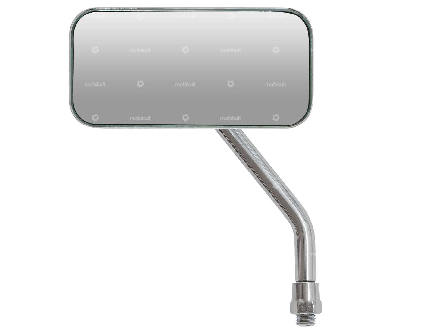 Mirror "Chopper" short left chrome Carousel Image 1