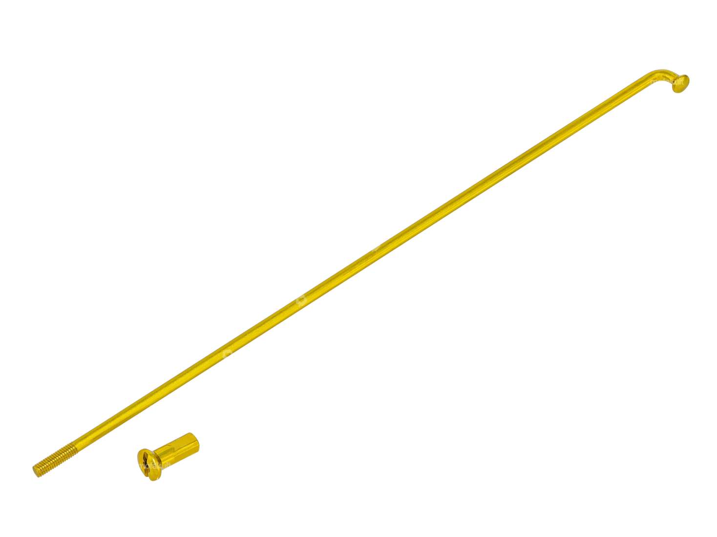 GPO 17" Speiche einzeln inkl. Nippel (2.9 x 188 mm) gold Carousel Image 1