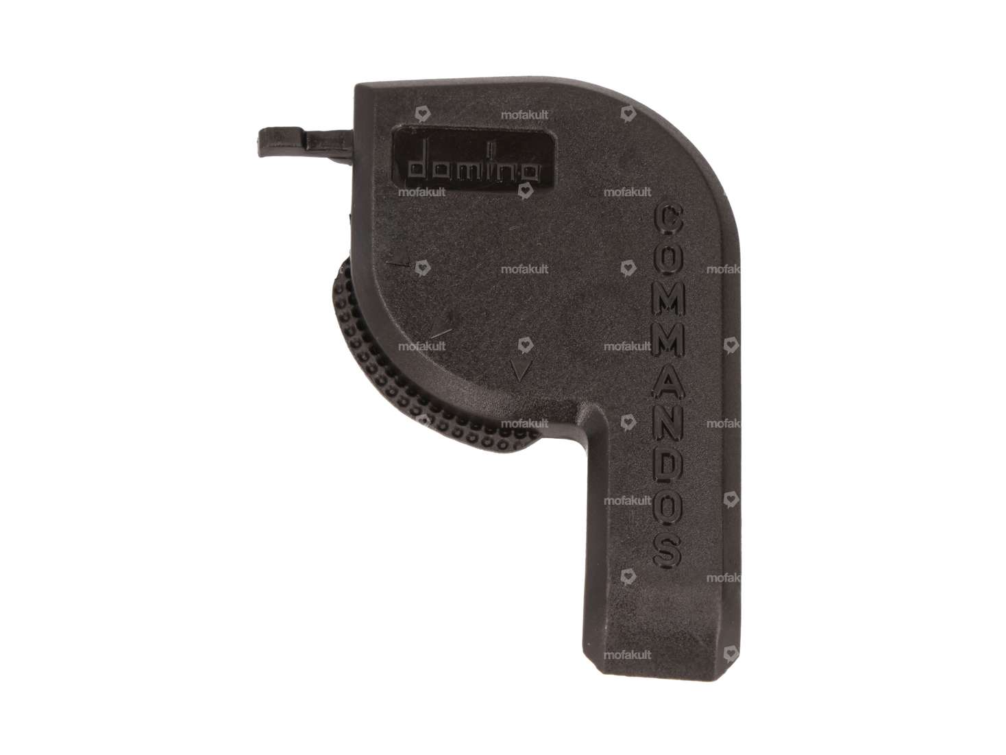 Domino Schutzdeckel Kunststoff gross schwarz Carousel Image 1