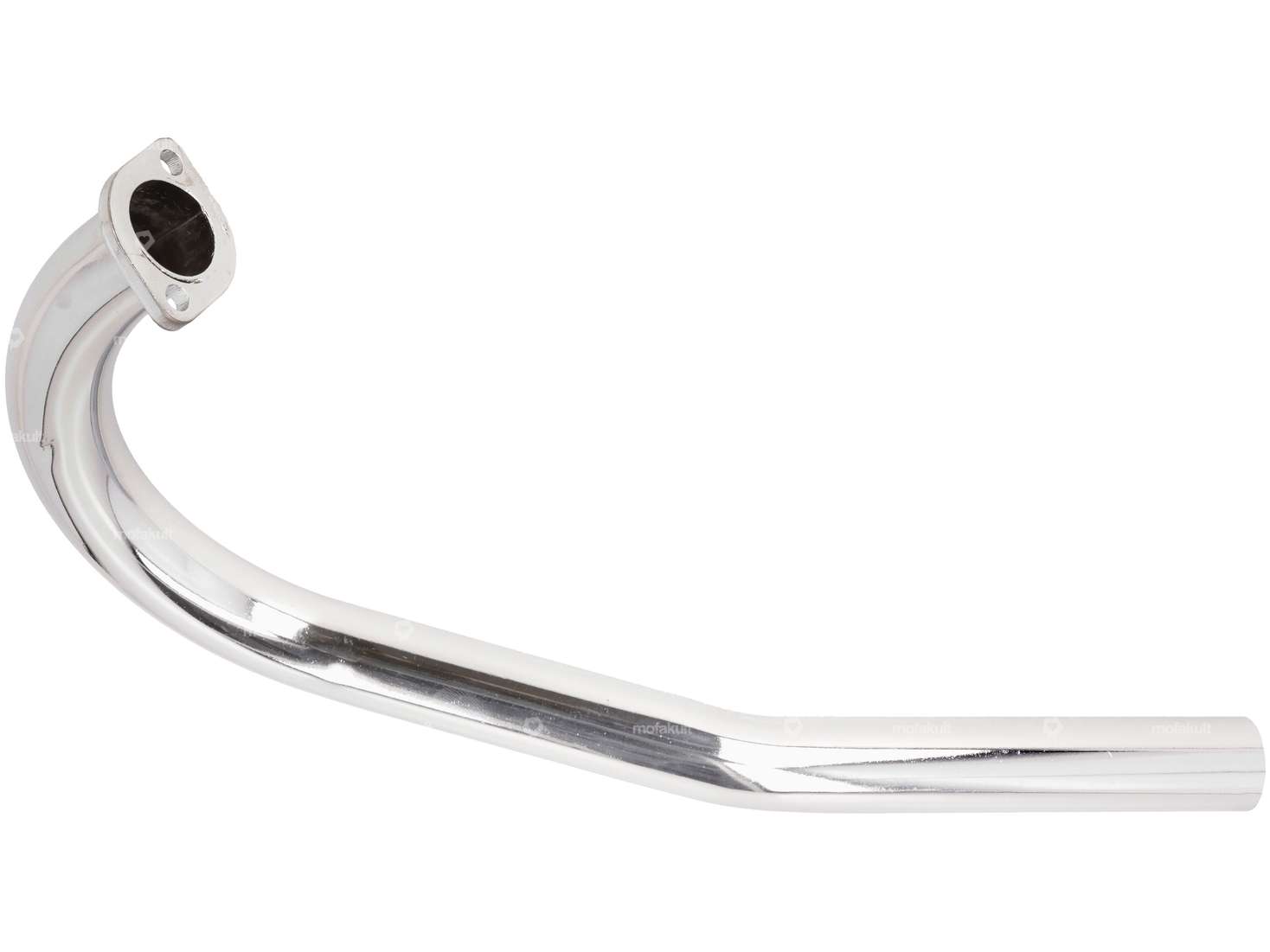 swiing® ingenious Auspuffkrümmer 28 mm links Chrom | Zündapp Belmondo Carousel Image 1