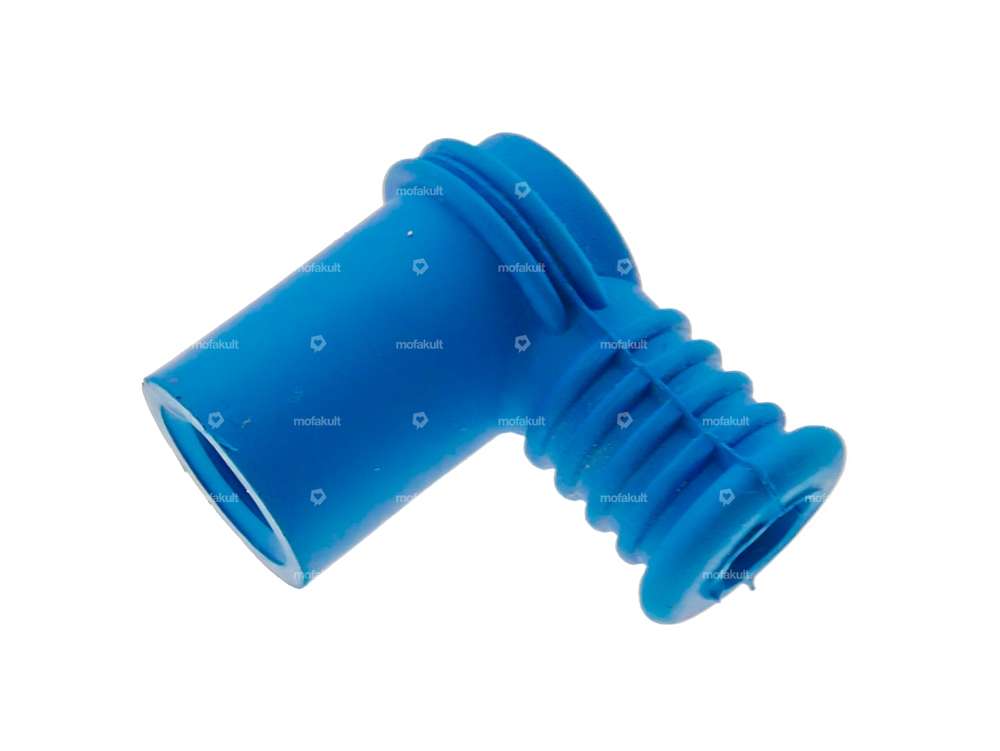 Zündkerzenstecker klein blau / nicht entstört Carousel Image 1