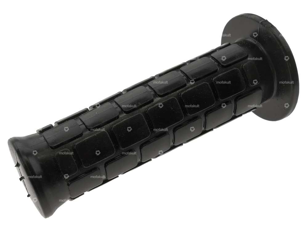 Handle cover block pattern 24 mm black glossy Carousel Image 1