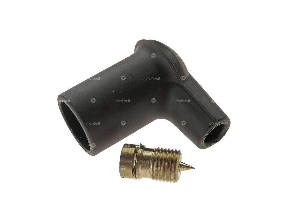 BERU spark plug terminal pin / not interference-suppressed phenolic resin Carousel Image 1