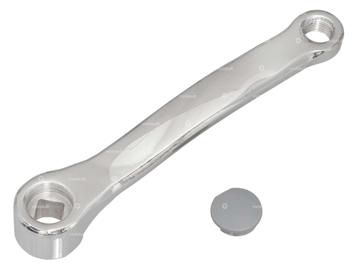 GPO Tretkurbel rechts 4-kant Chrom | Pony (P8081) Carousel Image 1