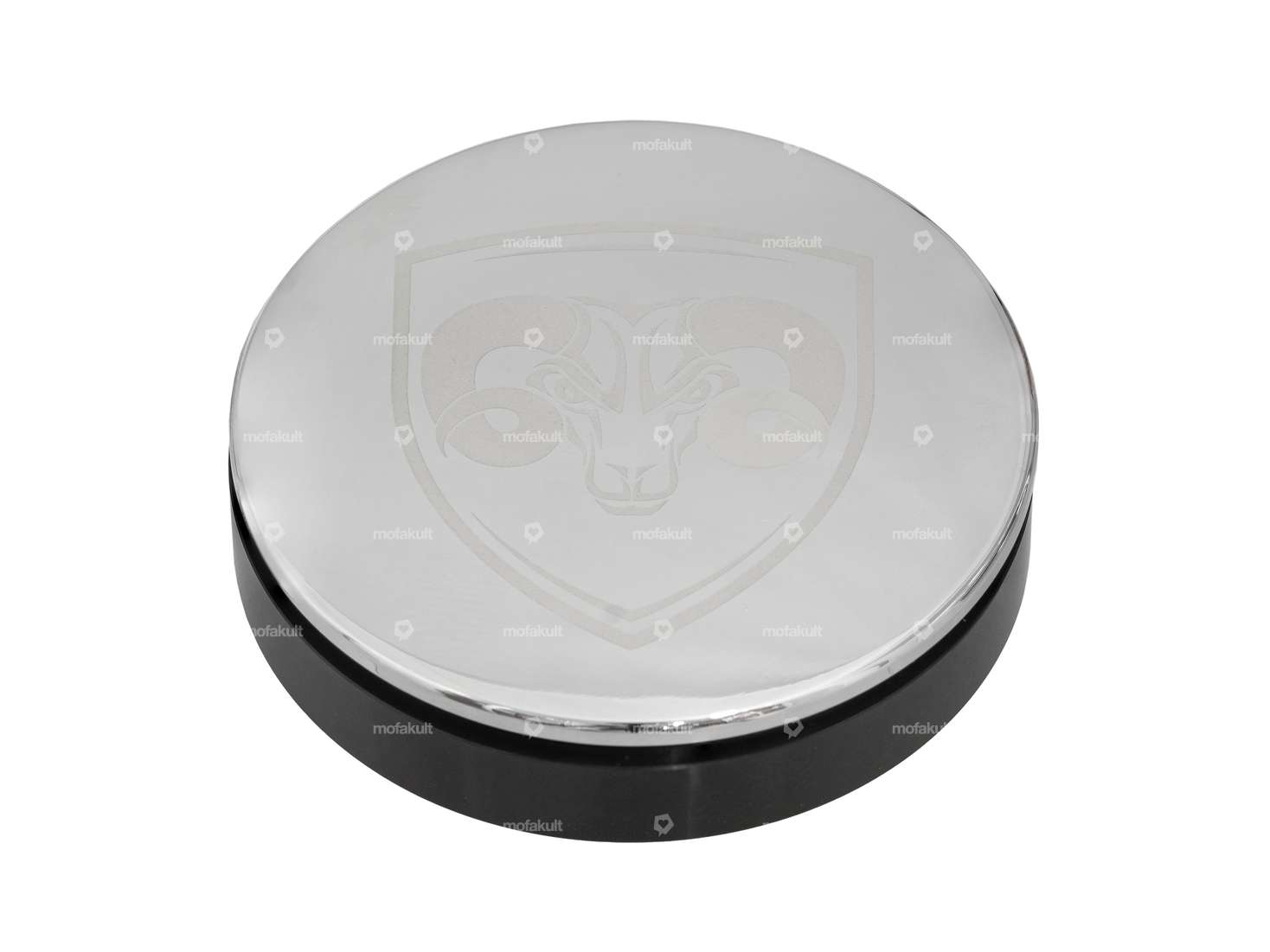 66HEROES speedometer bezel Ø 48 mm "66HEROES" chrome Carousel Image 1