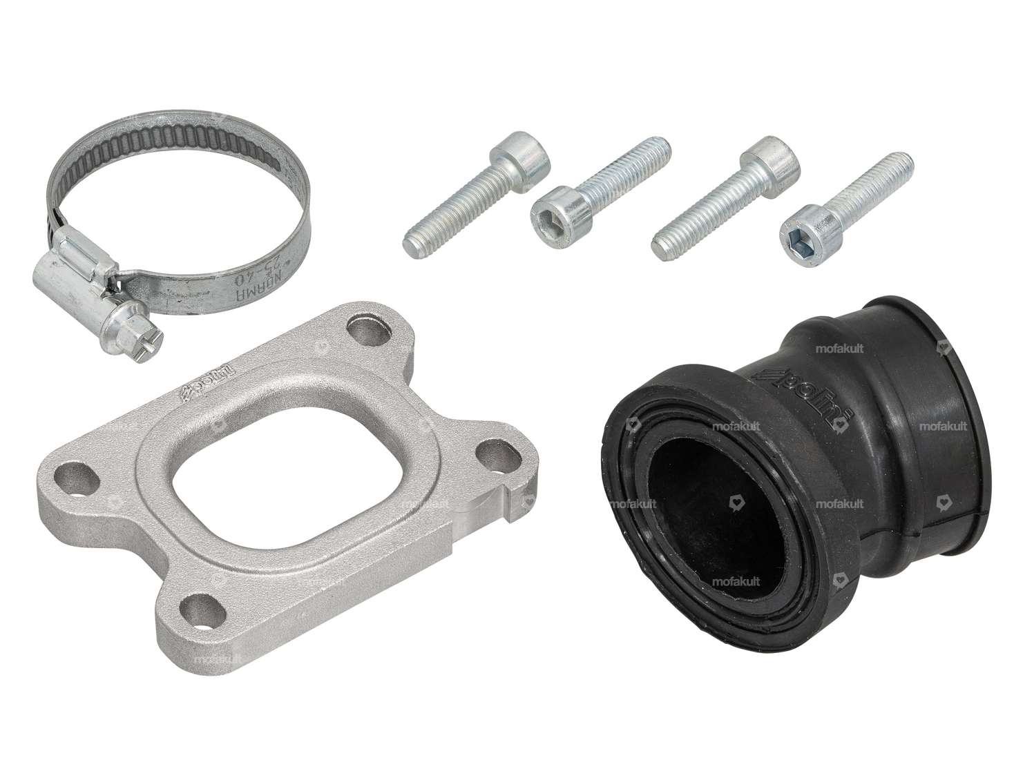 Polini Ø 35 mm Ansaugstutzen 360° Gilardoni italkit | Puch Carousel Image 1