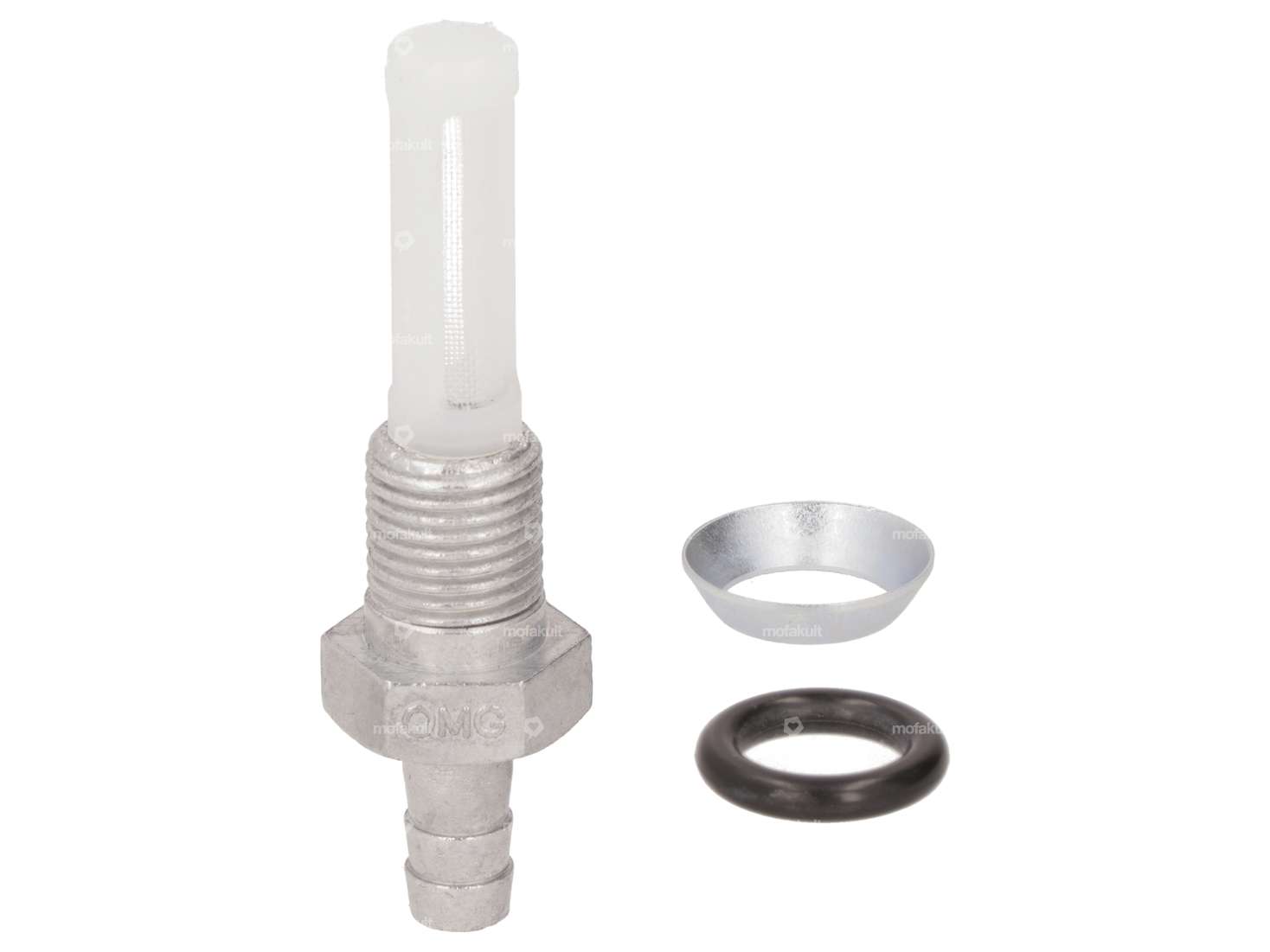 OMG Benzinauslass senkrecht M10x1 (zum einschrauben) unten abgehend Carousel Image 1