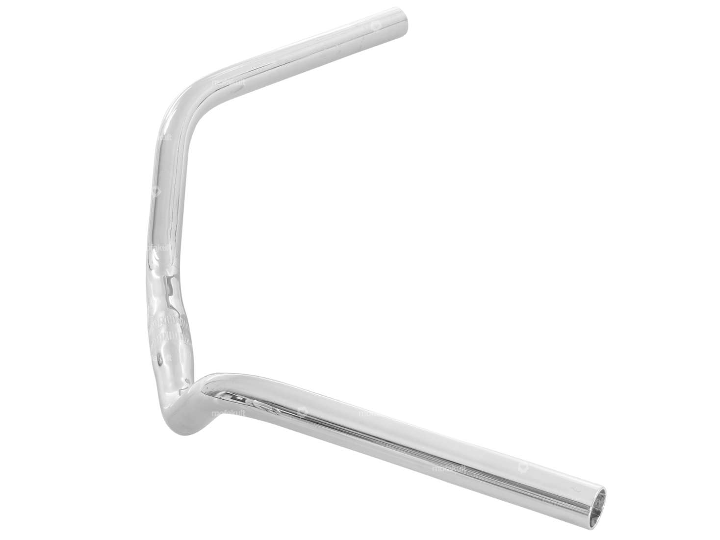 ergotec handlebar "Cruiser" stem 10.5 cm chrome Carousel Image 2