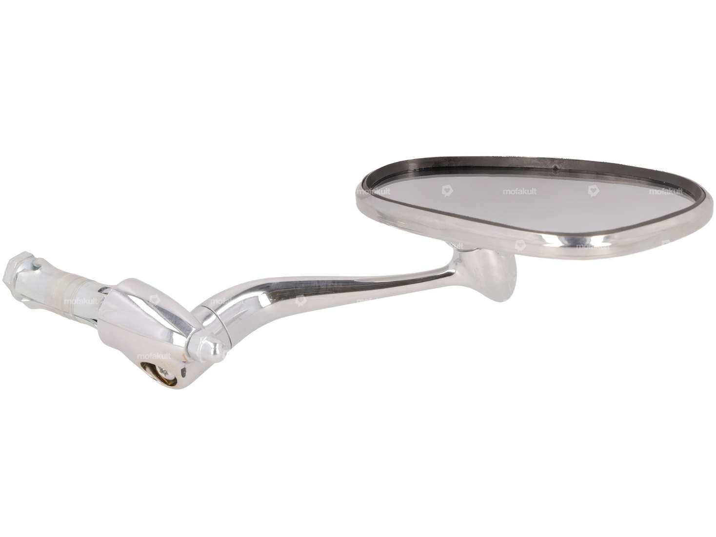 Bumm Spiegel oval rechts kurz Steckvariante Chrom Carousel Image 2