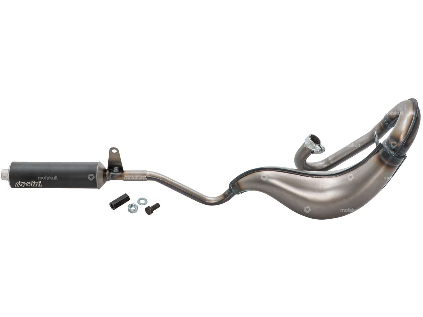 Polini Auspuff Top One mit Aludämpfer | Piaggio Ciao Carousel Image 1