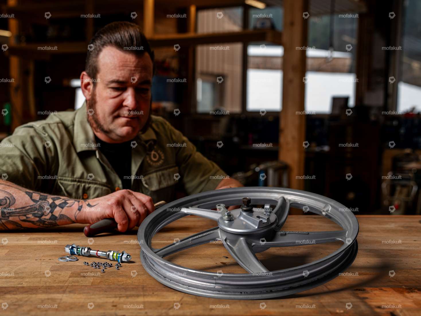 Siggnature Nabenrevision (Konenlager) Vorderrad | Piaggio SI Carousel Image 1