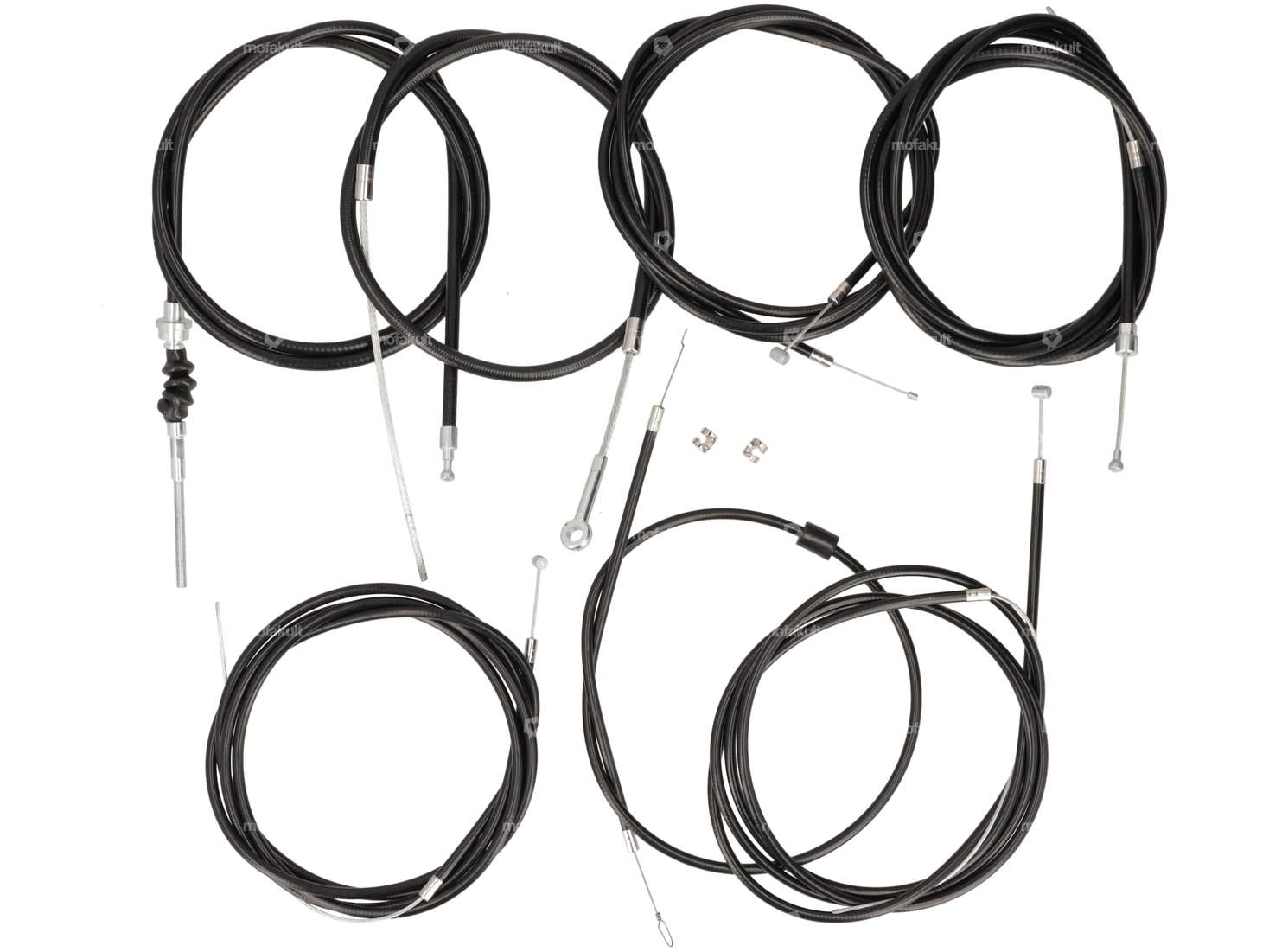 BGM Kabelsatz «Original» schwarz | Vespa PX Lusso Carousel Image 1