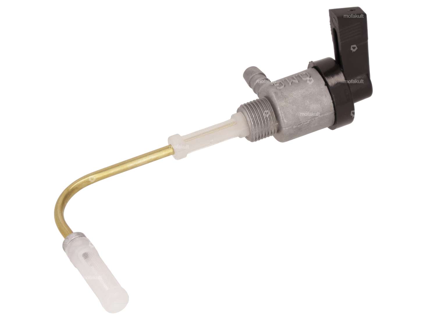 OMG fuel tap horizontal M12x1 (with union nut) bottom outgoing | Puch Maxi S / N Carousel Image 3