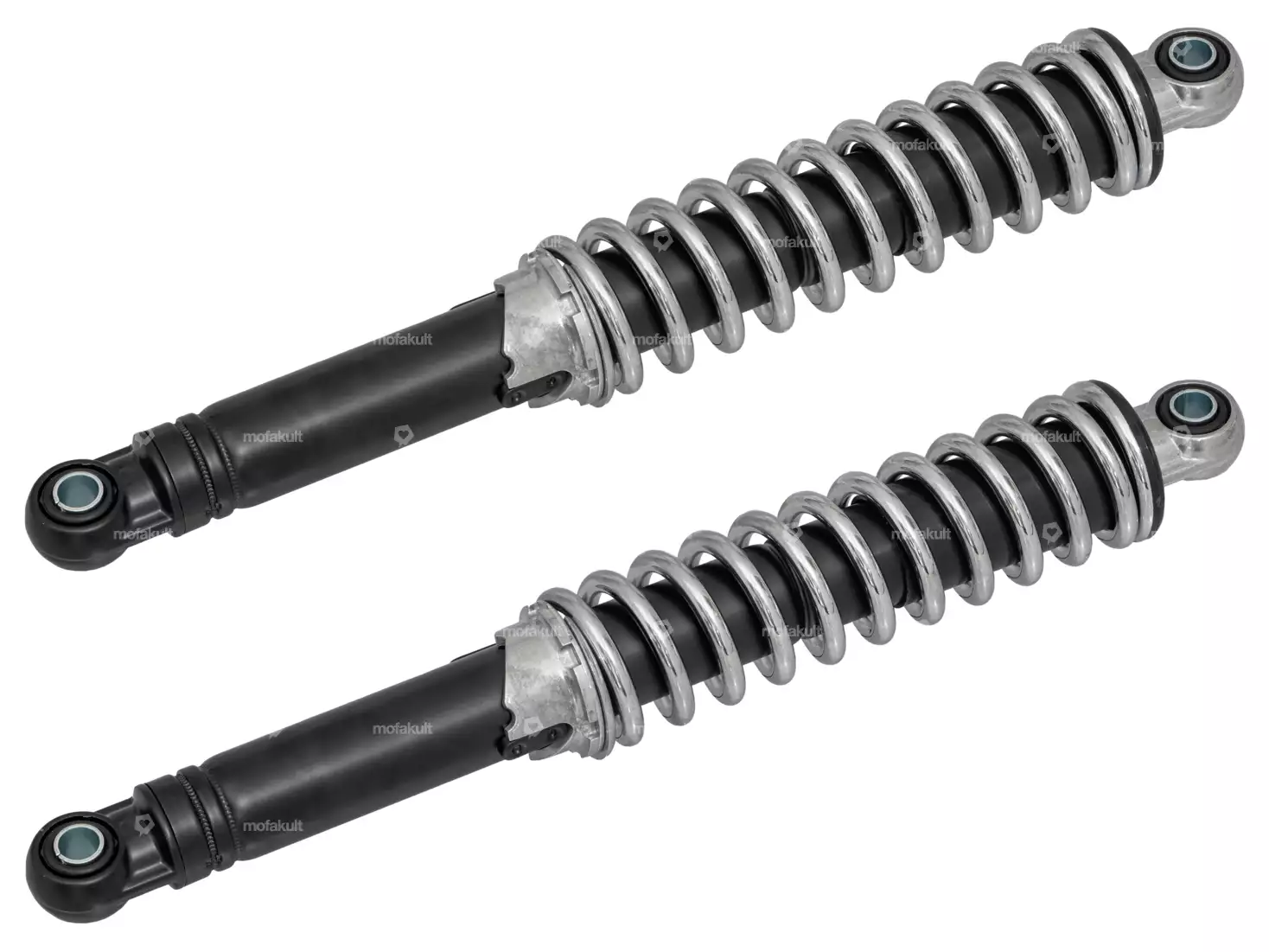 Felgen Reparaturset 240mm Federbein Stoßdämpfer Satz Schwarz Universal Für Moped Simson S51