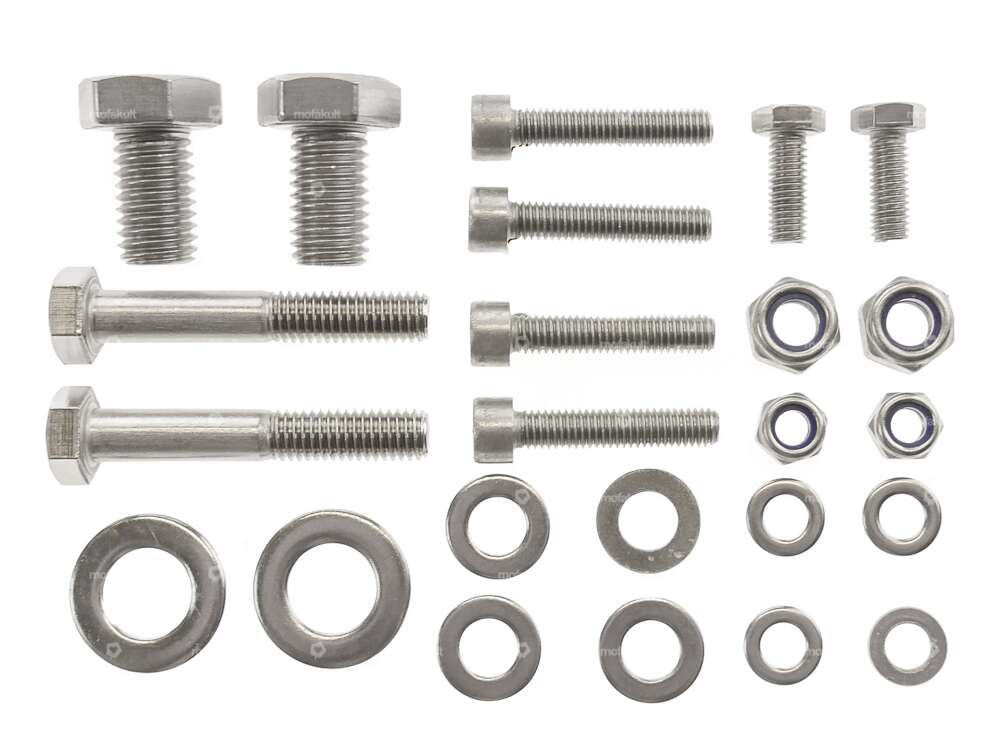 GPO screw set fork reinforced Inox Carousel Image 1