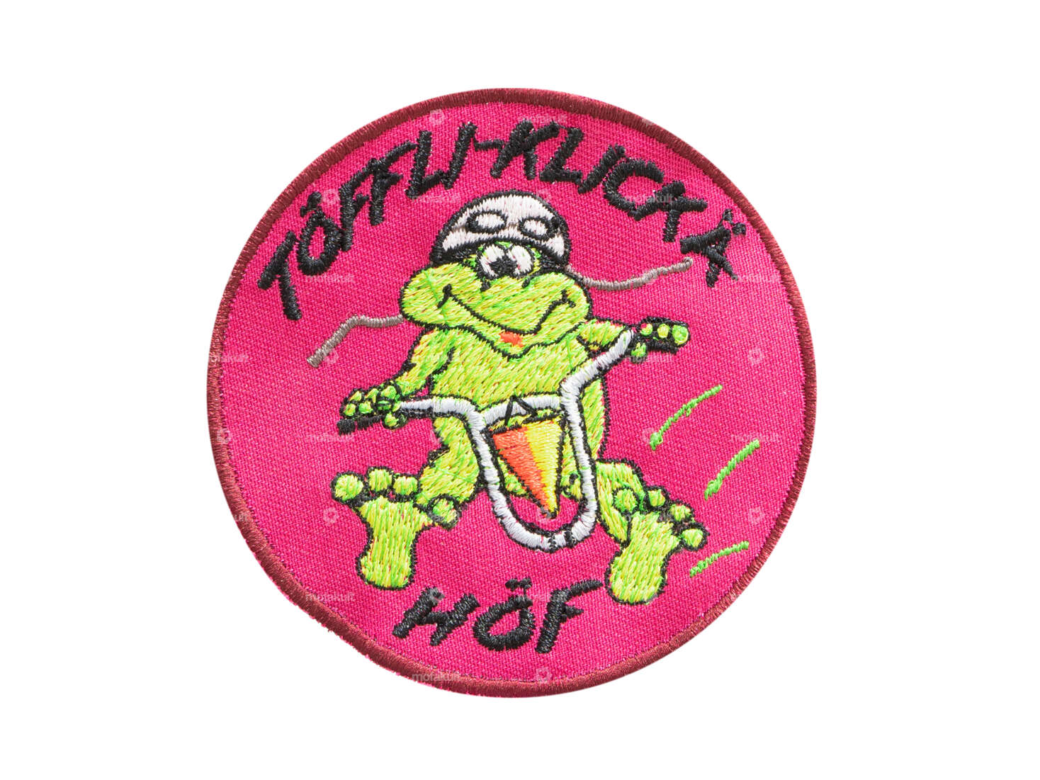 Gang Patch «Töffli Klickä Höf» Ø 85 mm Carousel Image 1