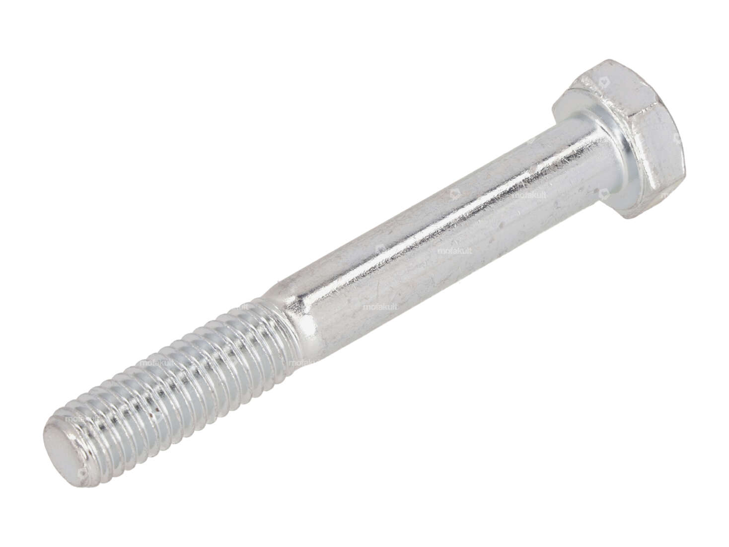 M8x60 hexagon head screw with galvanized shank Carousel Image 1