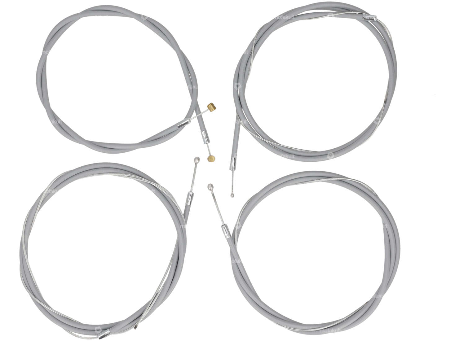 swiing® revival Kabelsatz geschnitten grau Oldie-Look | Piaggio Ciao PX, C24 Carousel Image 1