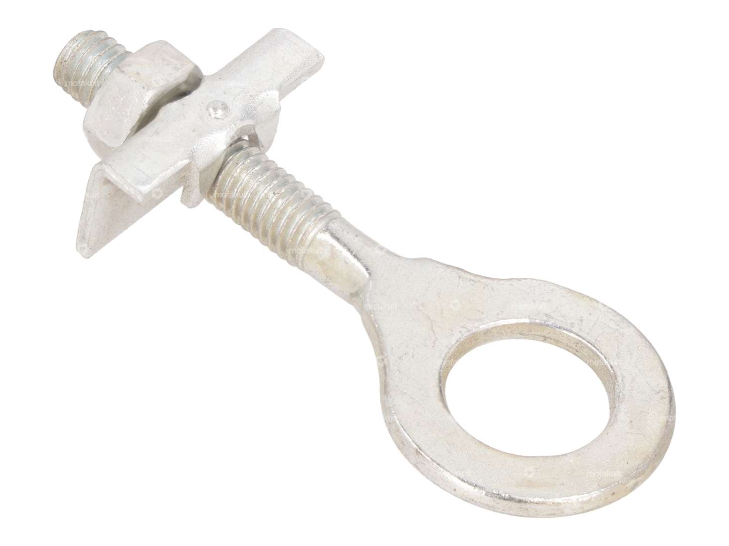 Radspanner Ø 12.9 mm M6 Führungsblech gerade verzinkt Carousel Image 2